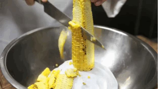 cara cepat memotong jagung